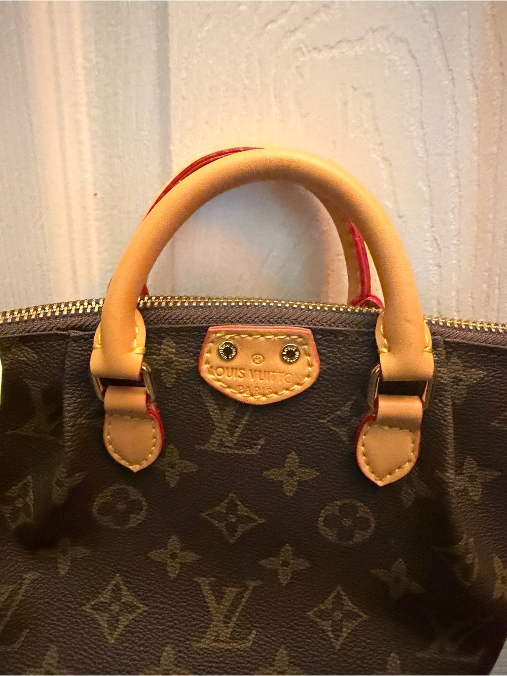 Brown Monogram crossbody bag - Picture 3 of 15
